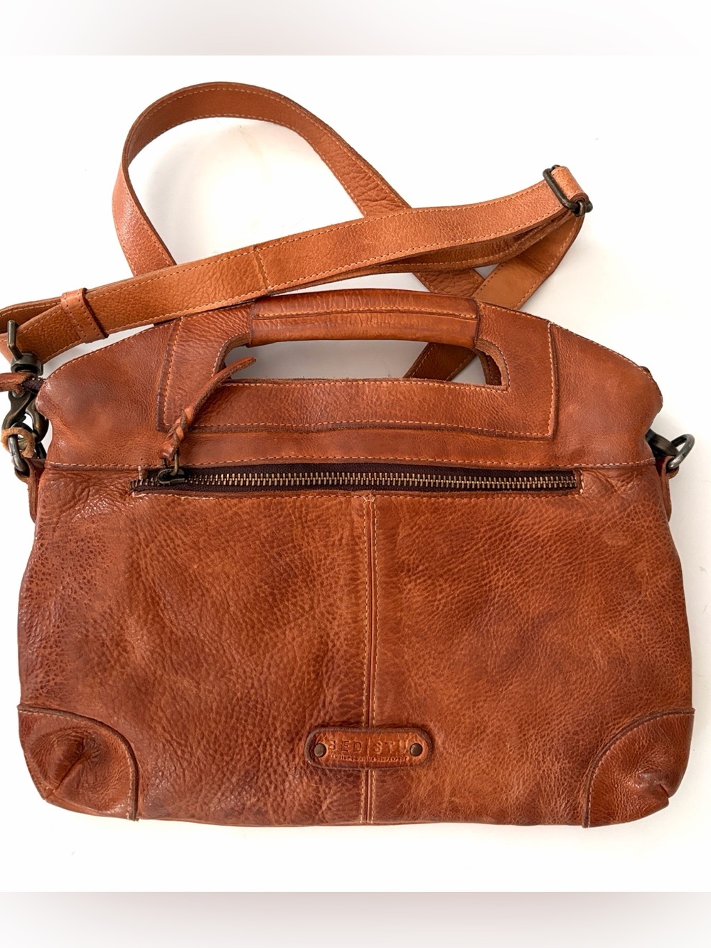Bed Stu BEDISTU Bag Greenway Crossbody Handbag in Tan Rustic - Picture 6 of 16